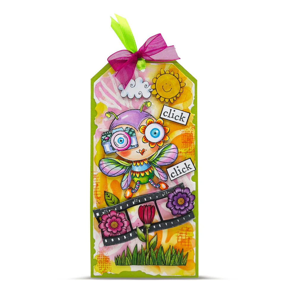 AALL & CREATE - 6X6  Stencil  - Lava Lamp #PC-250