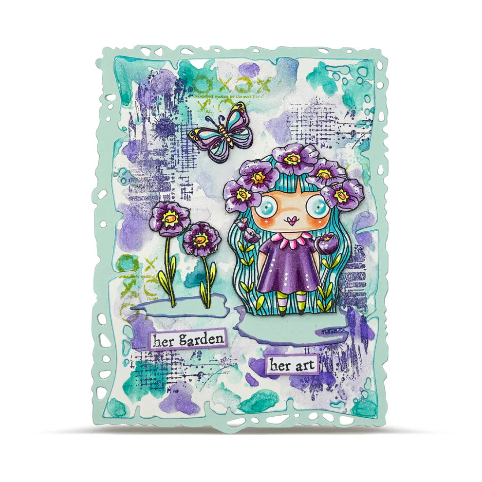 AALL & CREATE - A7 Stamps - Her Garden #1285