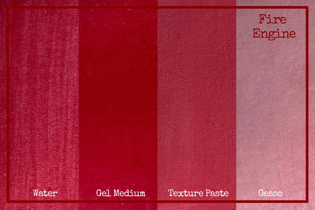 Colour Mica Powder - Fire Engine