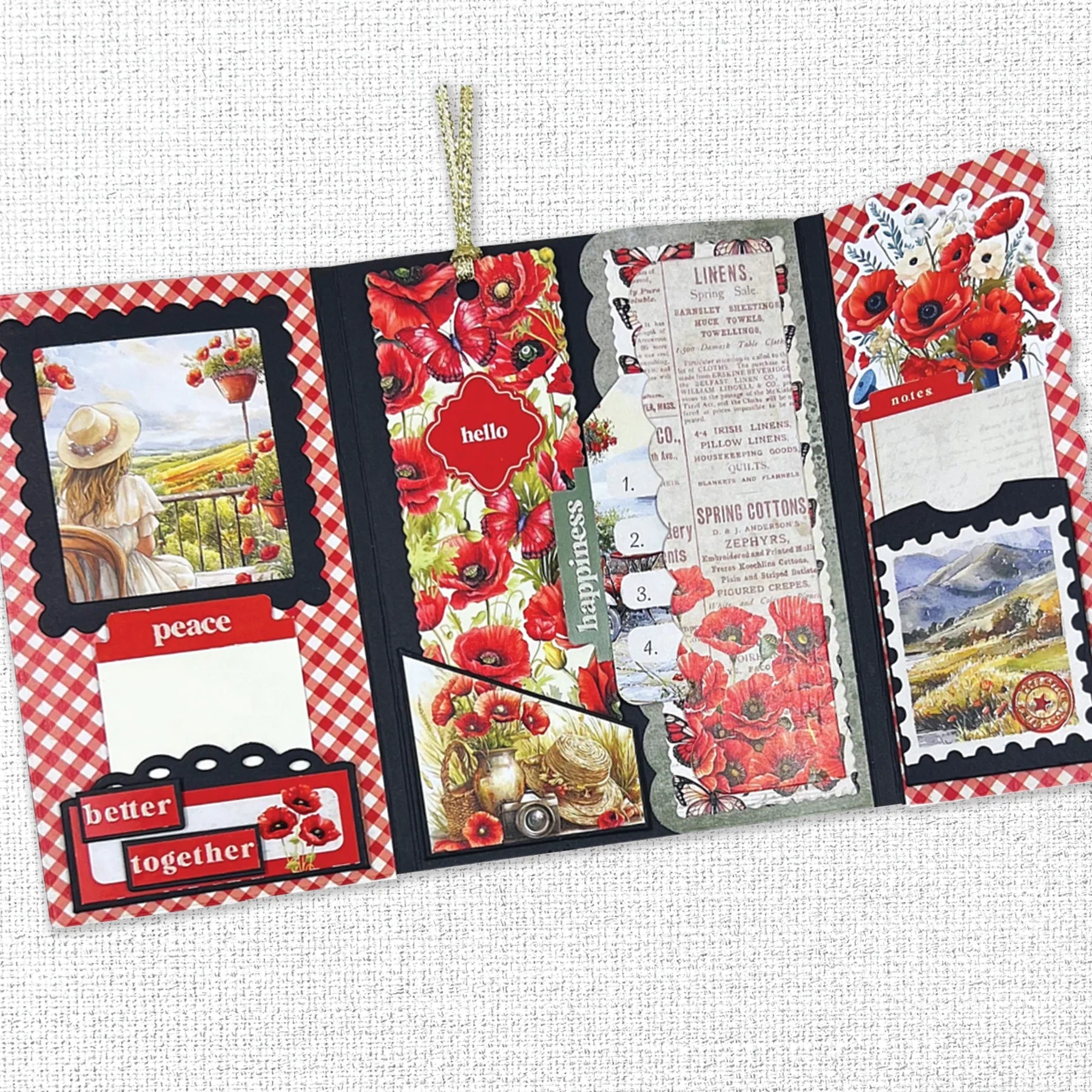 Paper Rose - Poppy Garden Basics 6'x6' Paper Collection