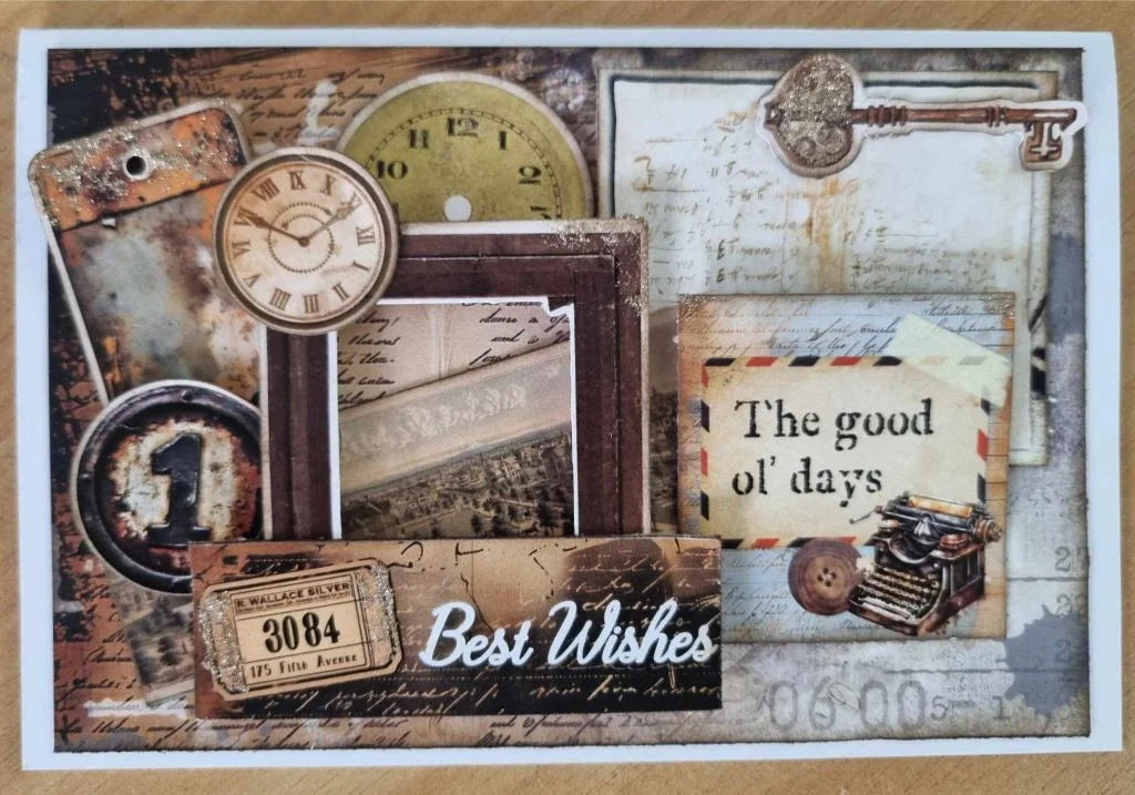 3 Quarter Designs - Eclectic Clockwork 6x4 Card Pack