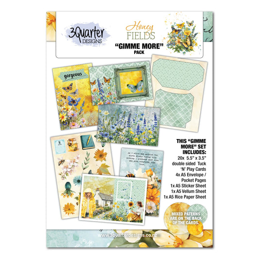 3 Quarter Designs - Honey Fields Gimme More Pack