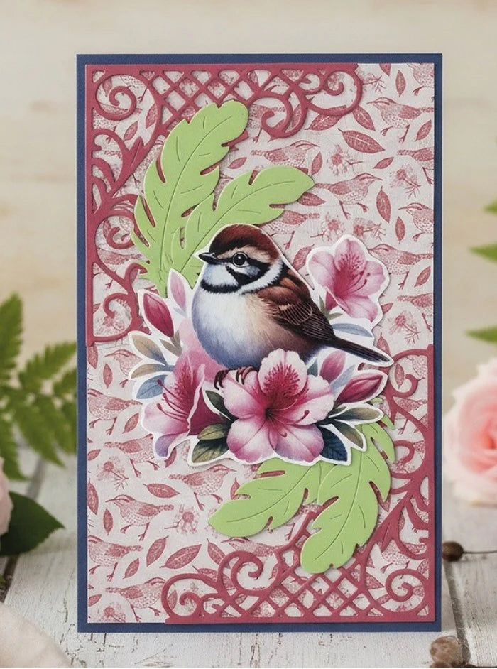 3D Push Out - Whispers Of Nature Berrie's Beauties - Brown