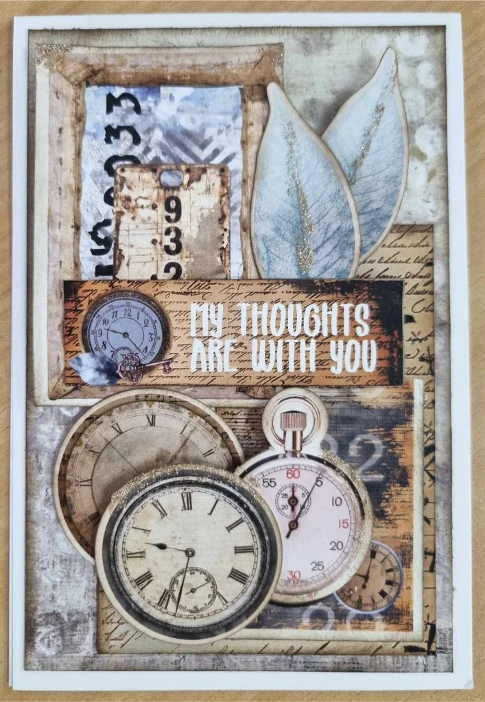 3 Quarter Designs - Eclectic Clockwork 6x4 Card Pack