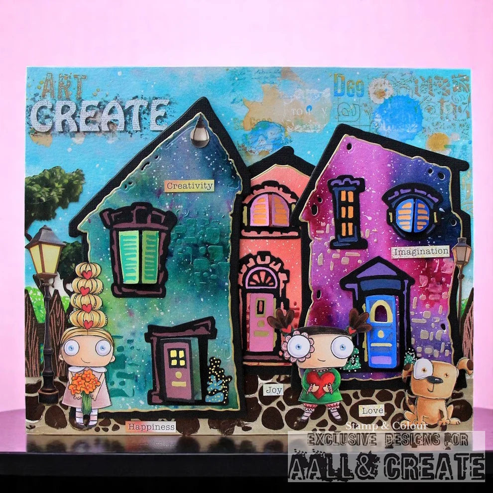 AALL & CREATE - Cutting Dies  - Doorway Dreams DI-#98