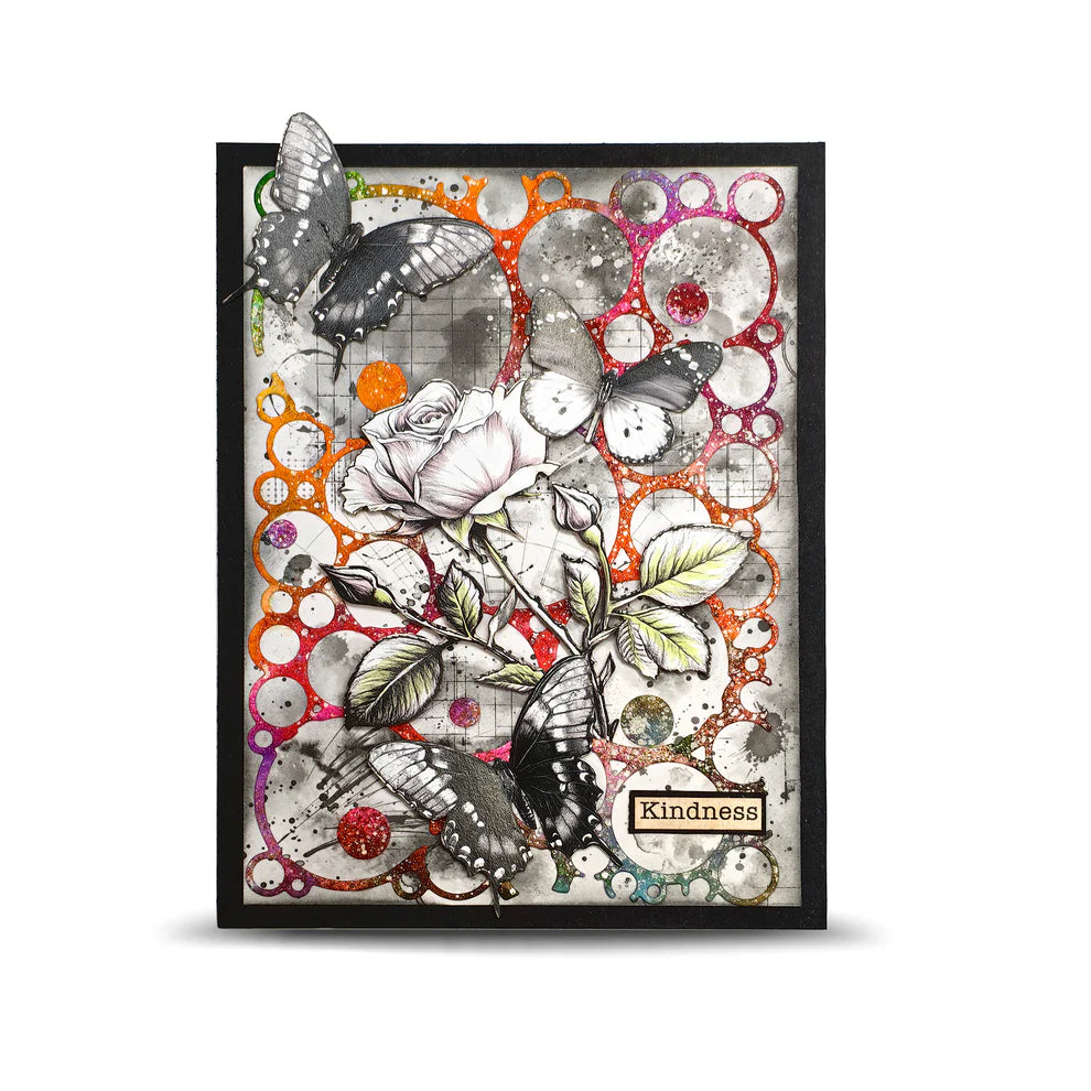 AALL & CREATE - Ephemera Die Cuts  - Gravel Script  #EP-93