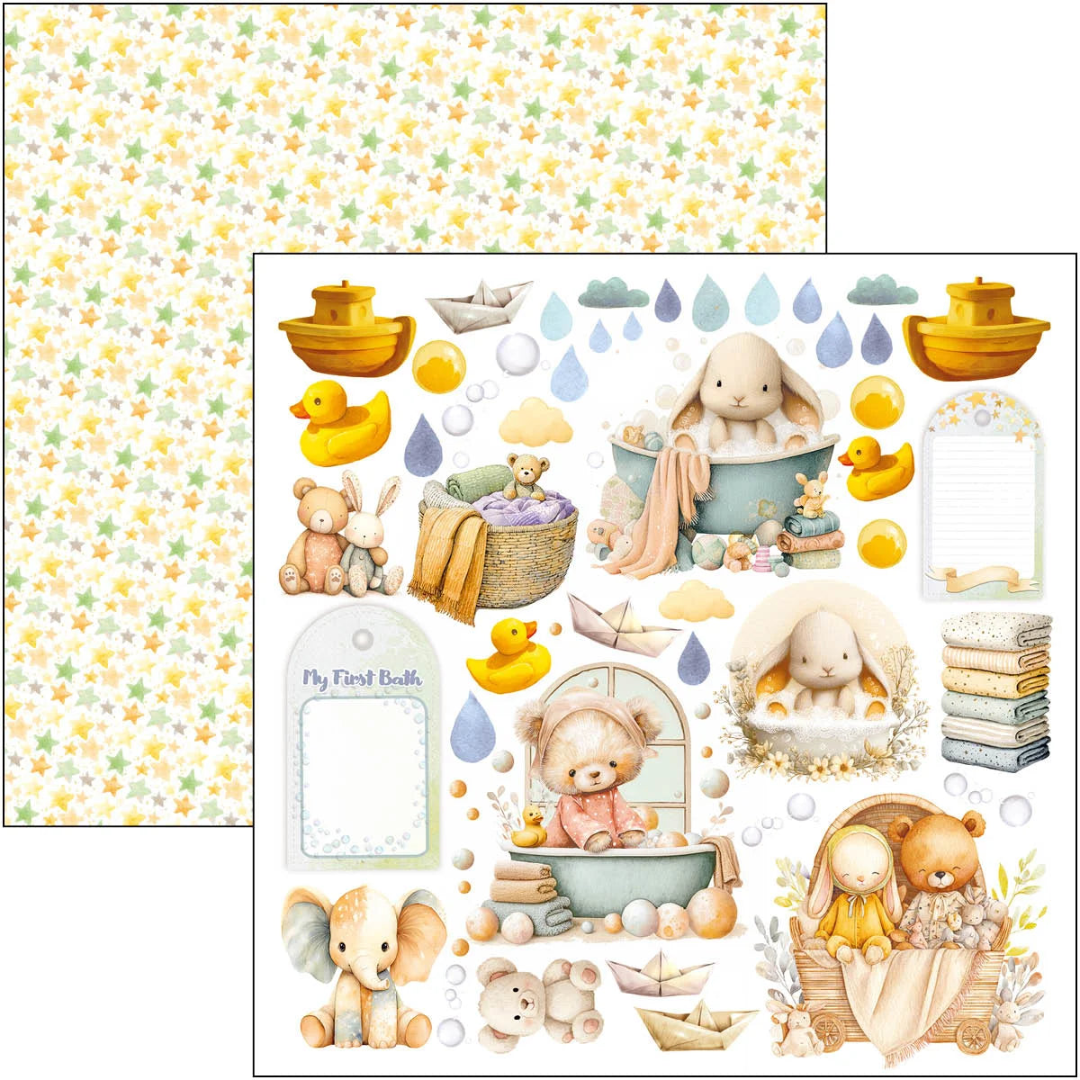Ciao Bella - Lunibloom Paper Pad 12″x12″ 12/Pkg