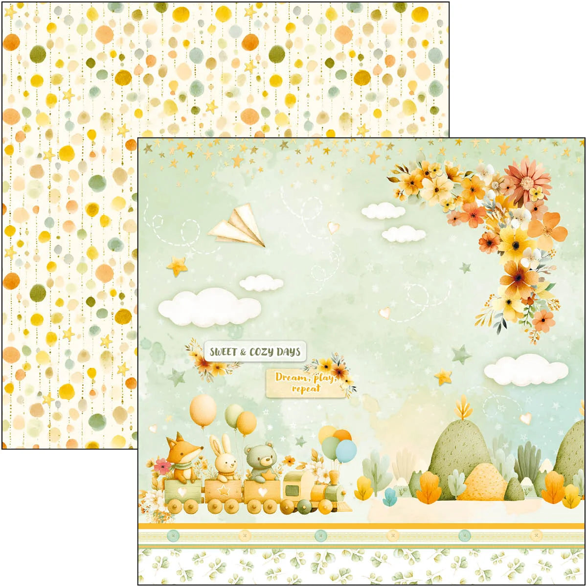 Ciao Bella - Lunibloom Paper Pad 12″x12″ 12/Pkg