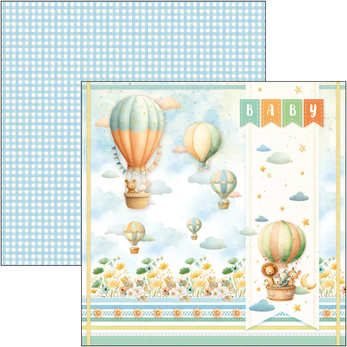 Ciao Bella - Lunibloom Paper Pad 12″x12″ 12/Pkg