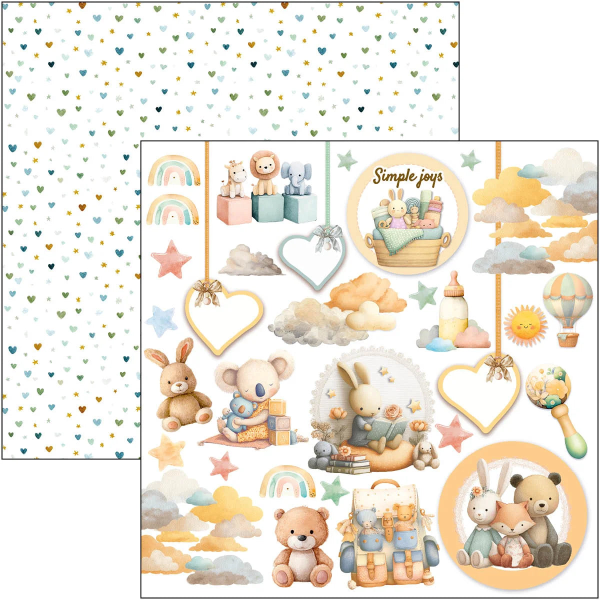 Ciao Bella - Lunibloom Paper Pad 12″x12″ 12/Pkg