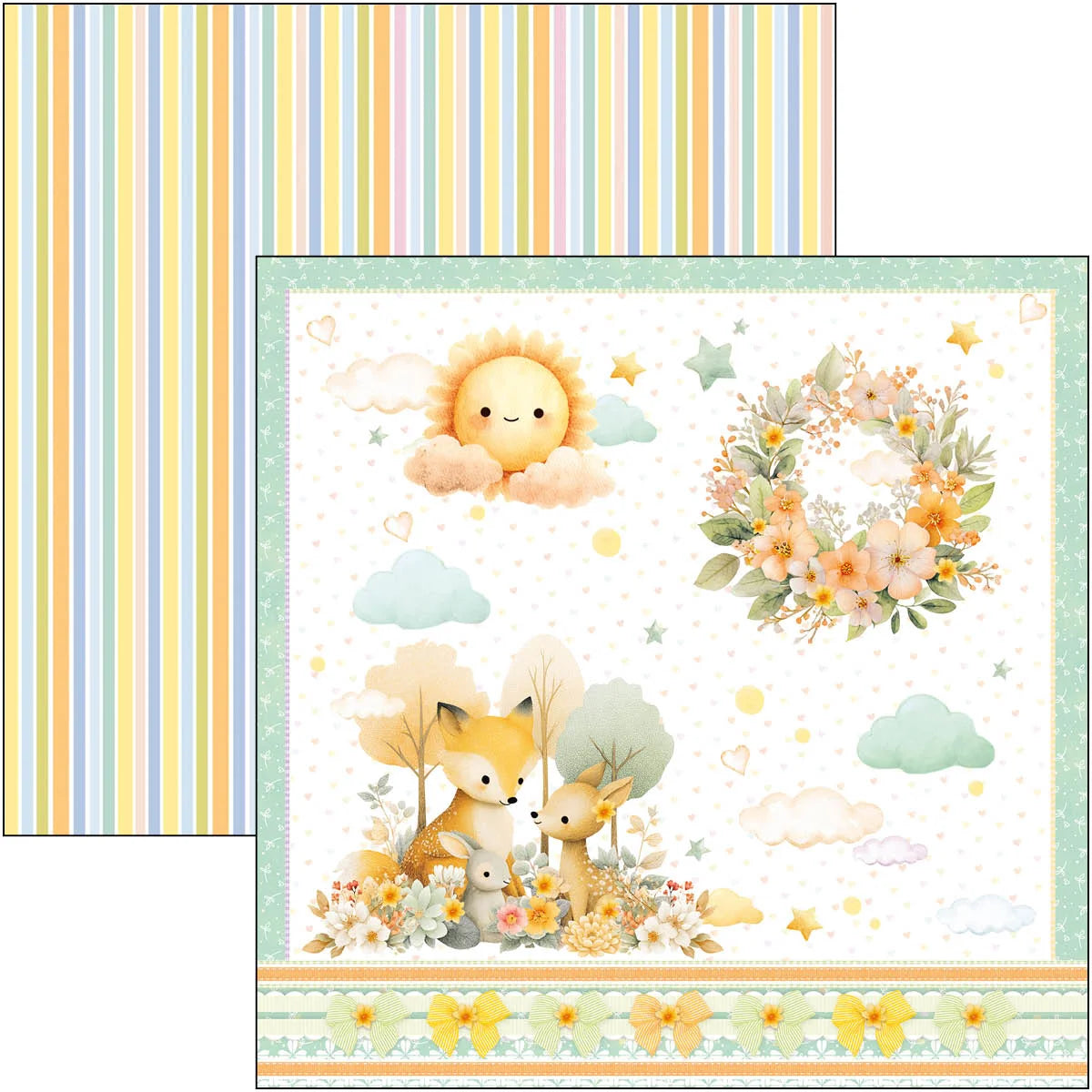 Ciao Bella - Lunibloom Paper Pad 12″x12″ 12/Pkg