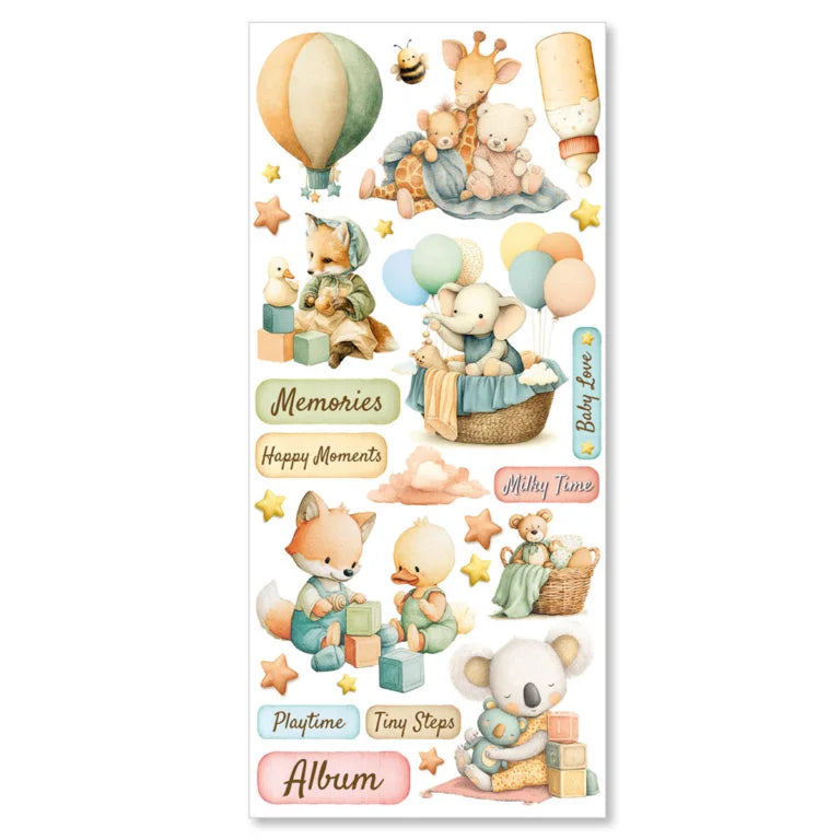 Ciao Bella paper Art Stickers - Lunibloom