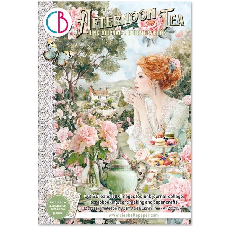 Ciao Bella - Junk Journal & Ephemera Book - Afternoon Tea