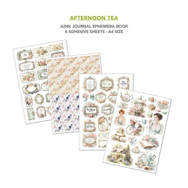 Ciao Bella - Junk Journal & Ephemera Book - Afternoon Tea