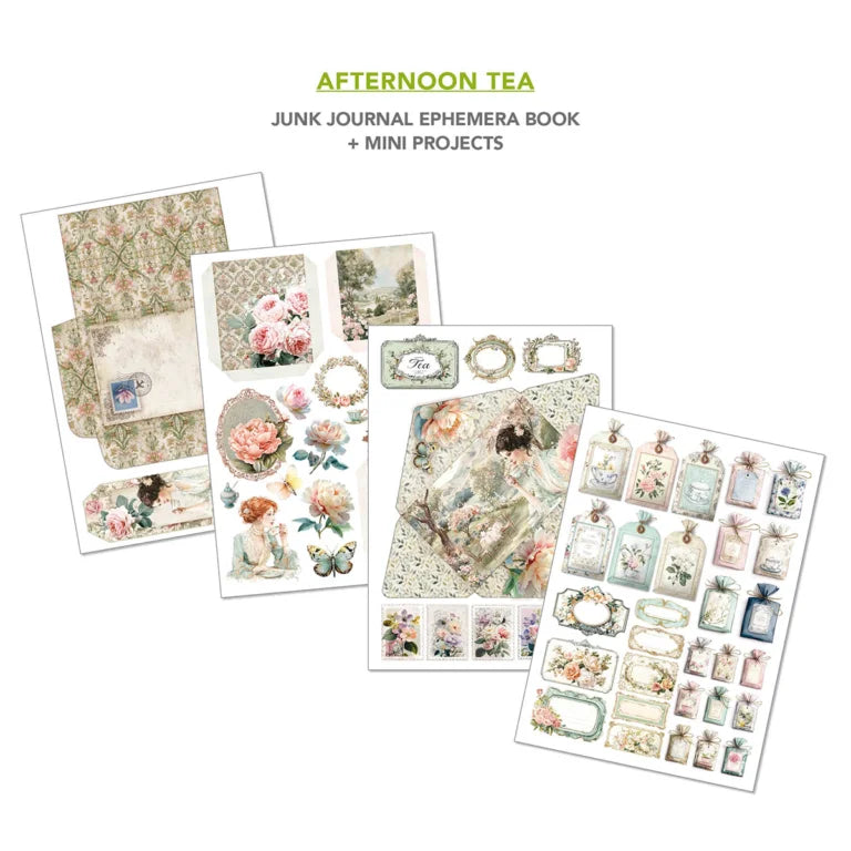 Ciao Bella - Junk Journal & Ephemera Book - Afternoon Tea