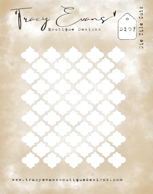 Tracy Evans Boutique Designs - Die Set -  Tile Cuts DI07