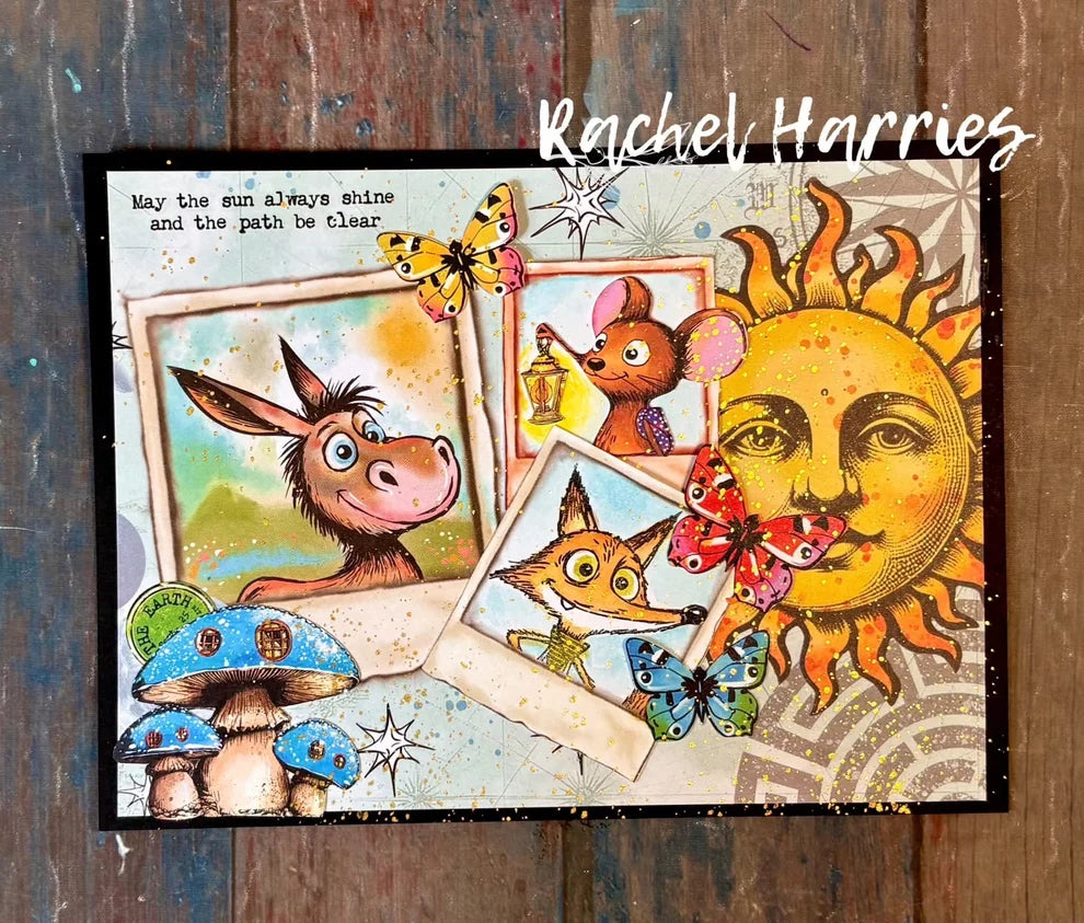 Creative Ember Designs - Clear Stamps - Go Kick