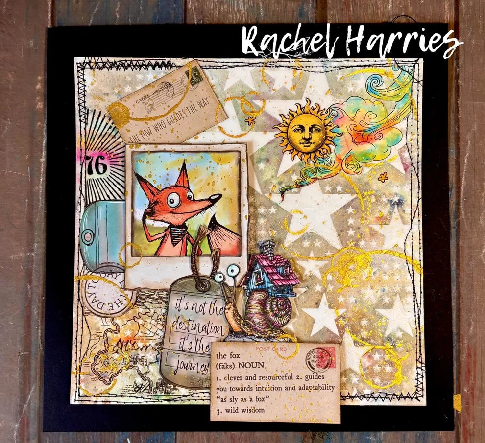 Creative Ember Designs - Clear Stamps - Feelin' Foxy
