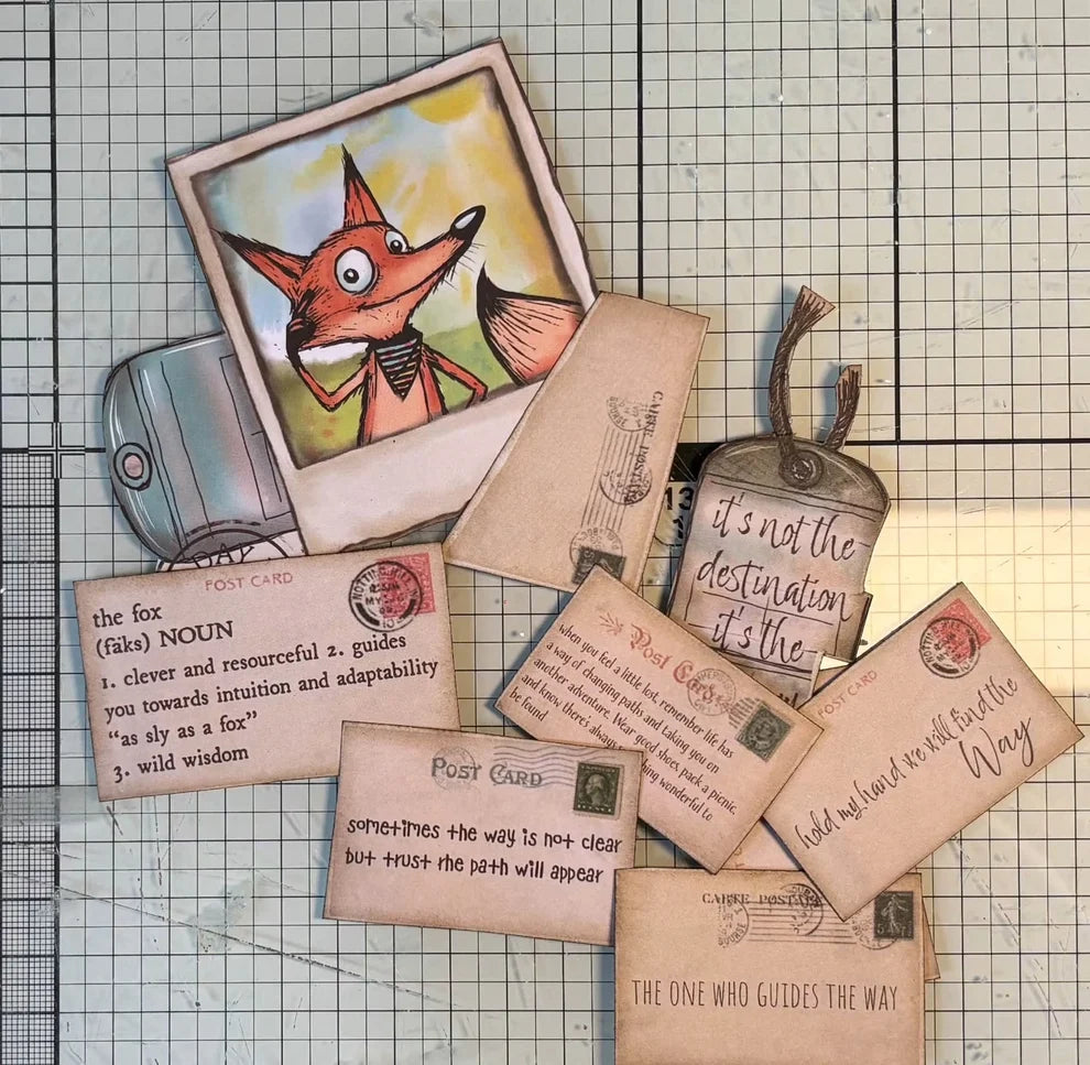 Creative Ember Designs - Clear Stamps - Feelin' Foxy