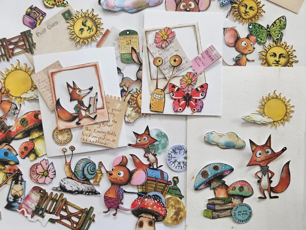 Creative Ember Designs - Ephemera Pack  - Lost Luggage