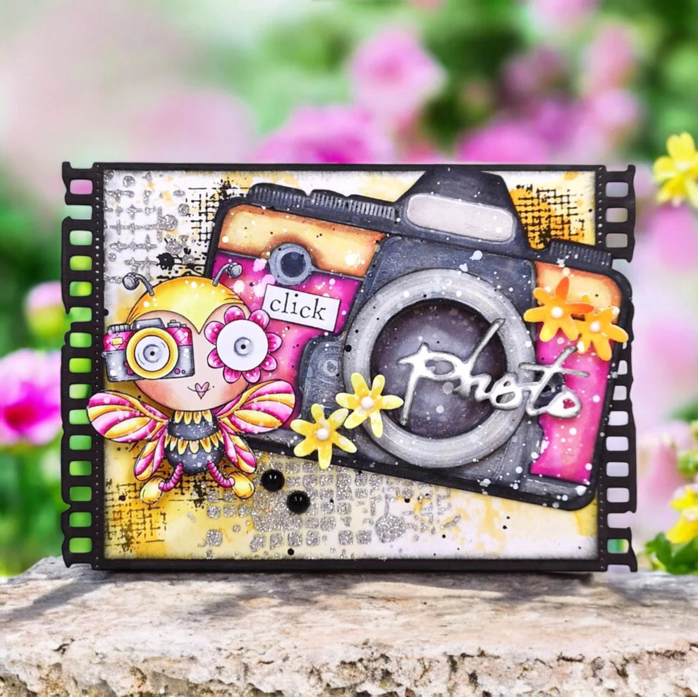 AALL & CREATE - A7 Stamps - Shutter Bug # 1279