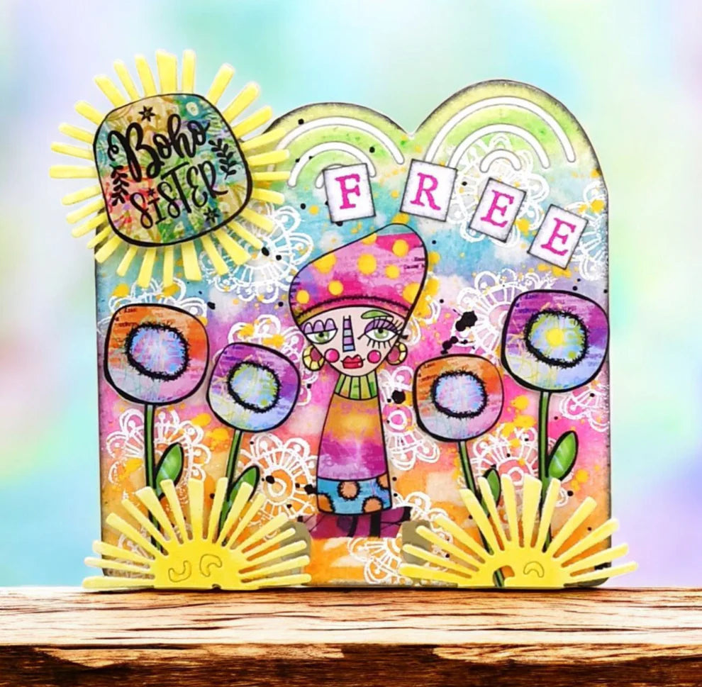 AALL & CREATE - Ephemera Die Cuts  - Bohemians  #EP-91