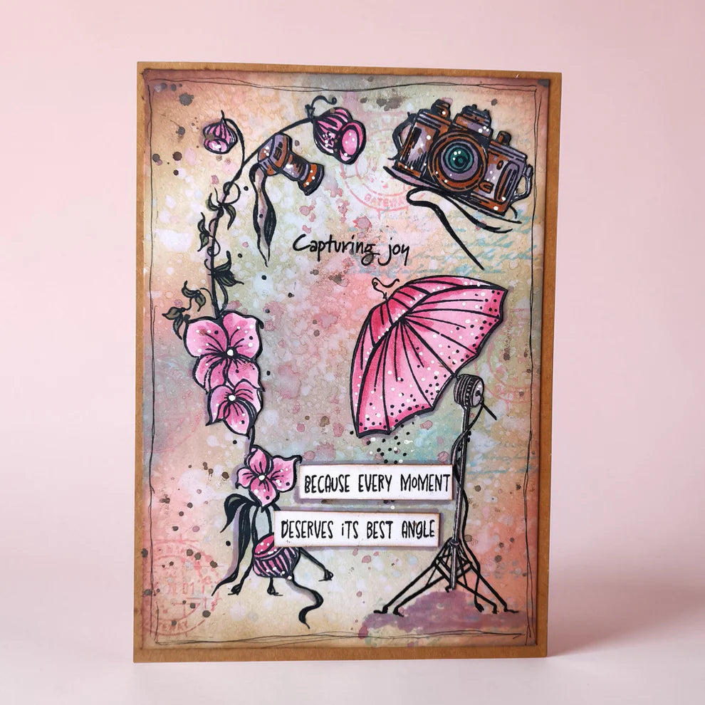 AALL & CREATE - A6 Stamps - Capturing Joy  #TP - 1432