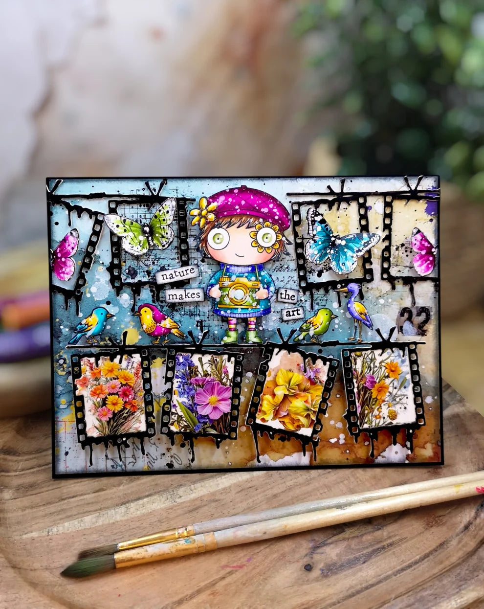 AALL & CREATE - A7 Stamps - Stay Focused  #1369