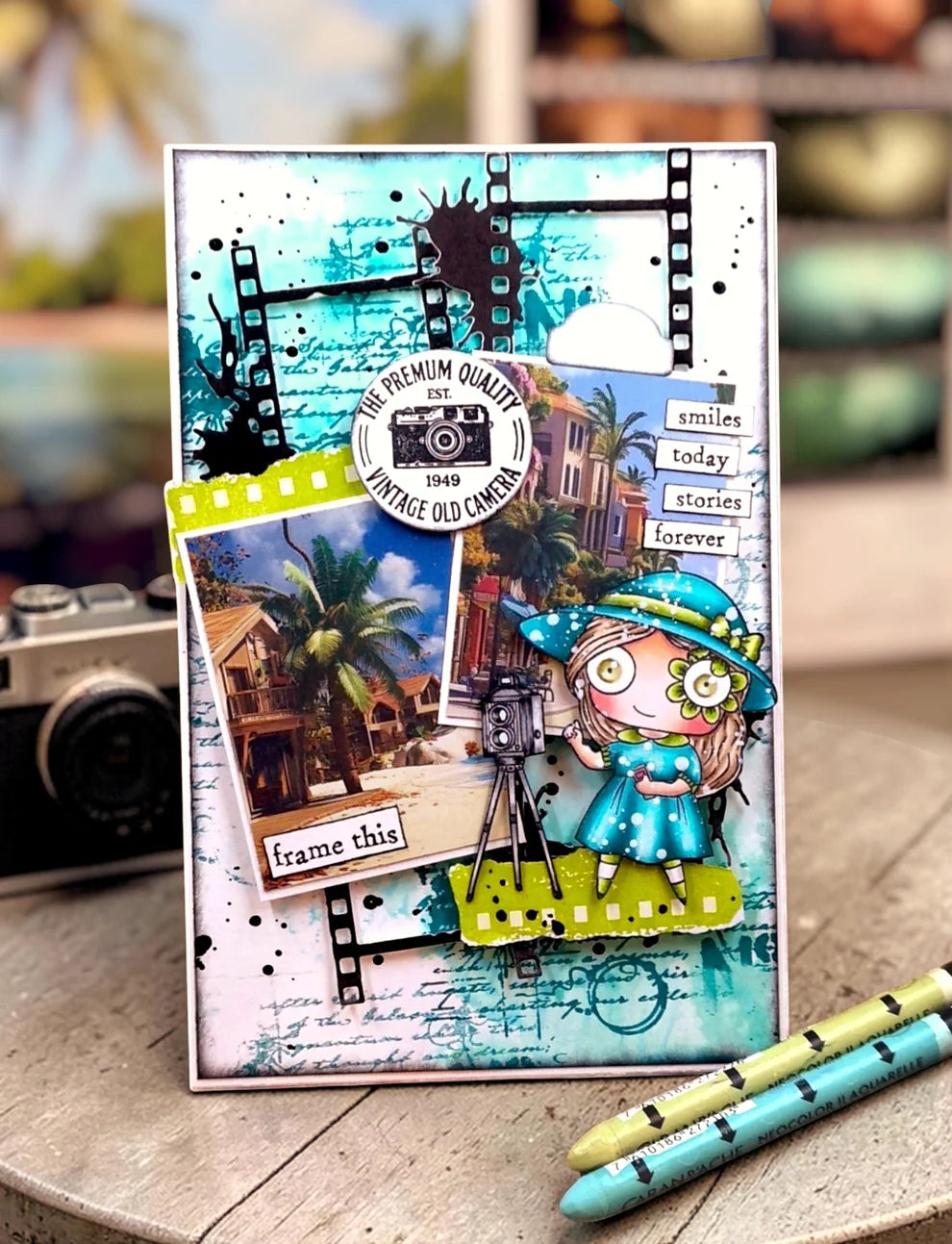AALL & CREATE - A7 Stamps - Hold Still #1367