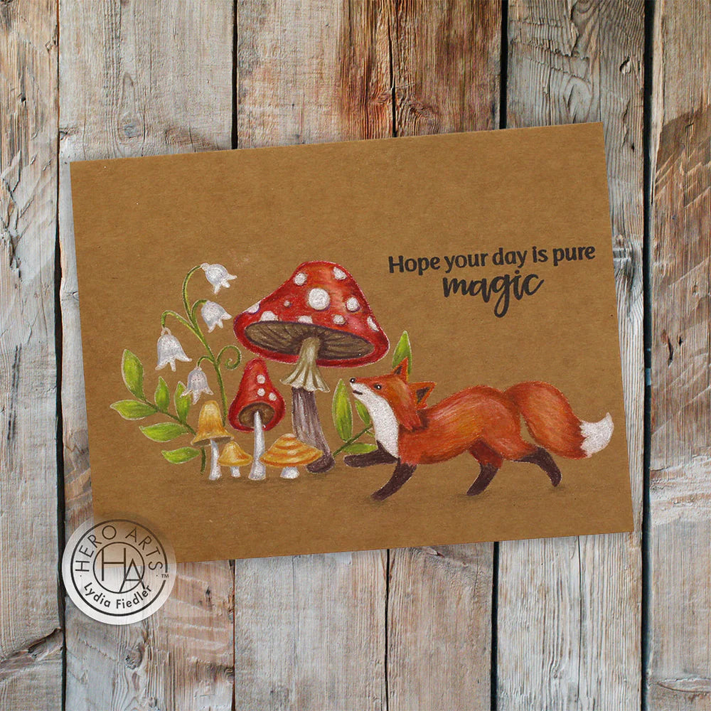 Hero Arts - Clear Stamp - Fall Fox