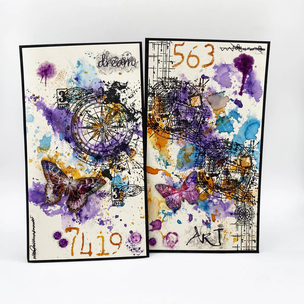 AALL & Create Rub-on Sheets Coffee Numberistics #12