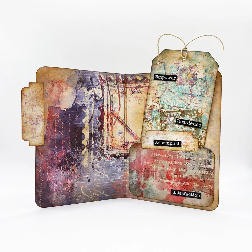 AALL & CREATE - A5 Design Papers - Colourful Correspondence #14