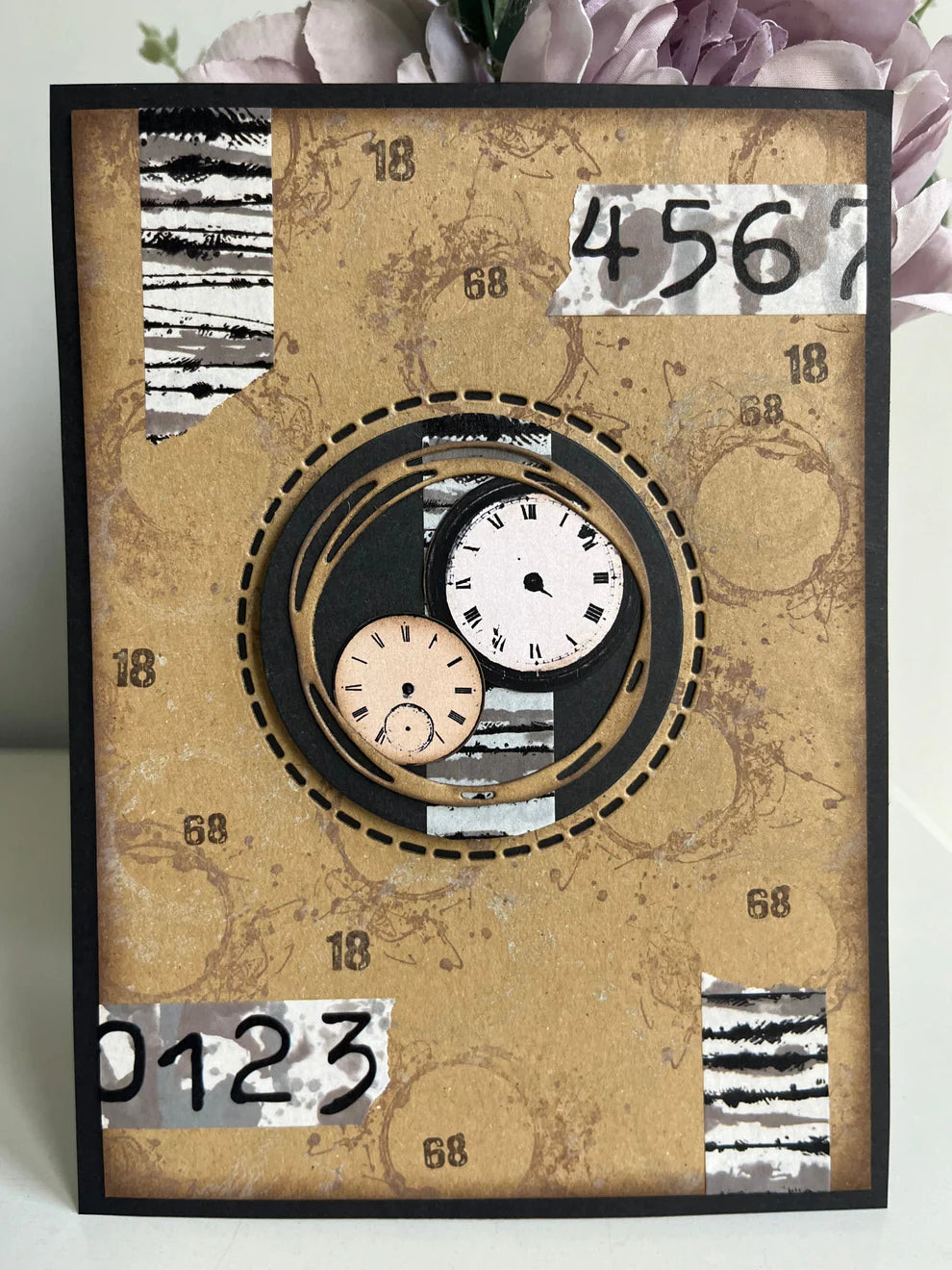 AALL & CREATE - A8 Stamps - Cirque # 1162