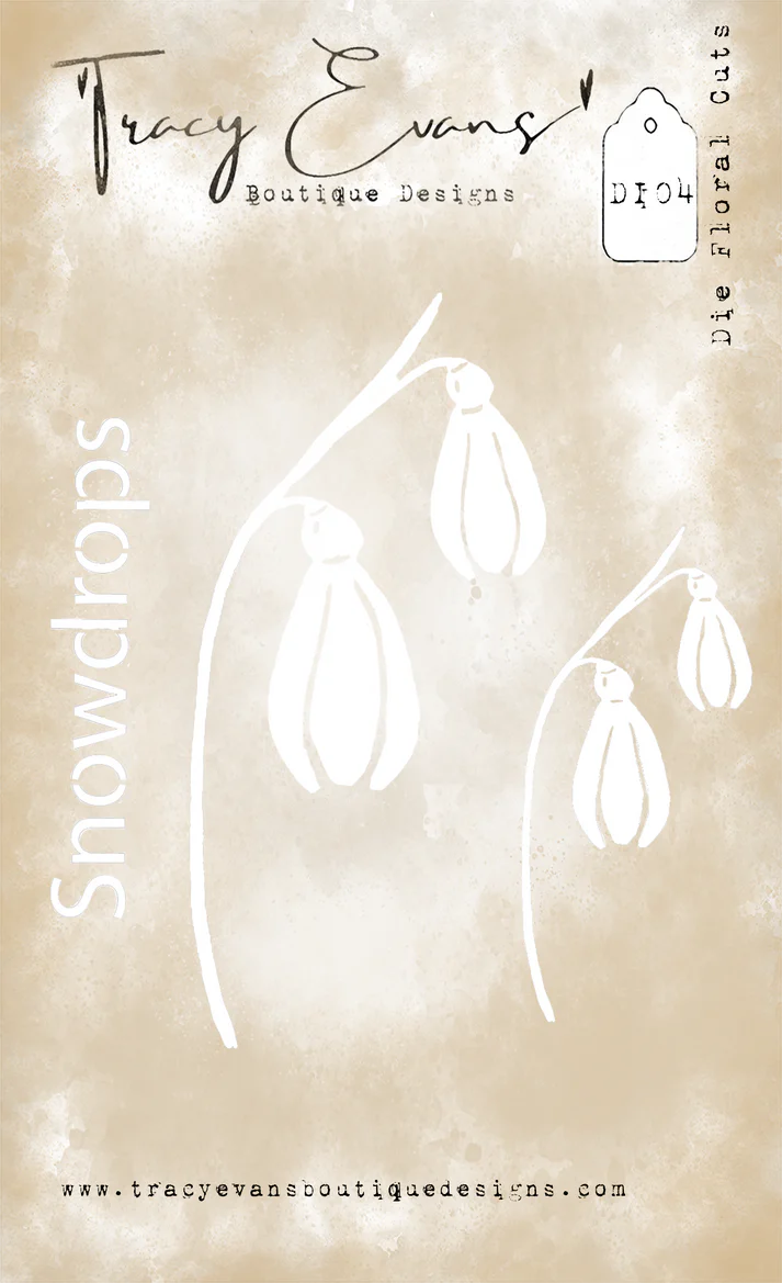 Tracy Evans Boutique Designs - Die Set -  Floral Cuts DI04