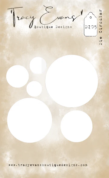 Tracy Evans Boutique Designs - Die Set -  Circular DI05