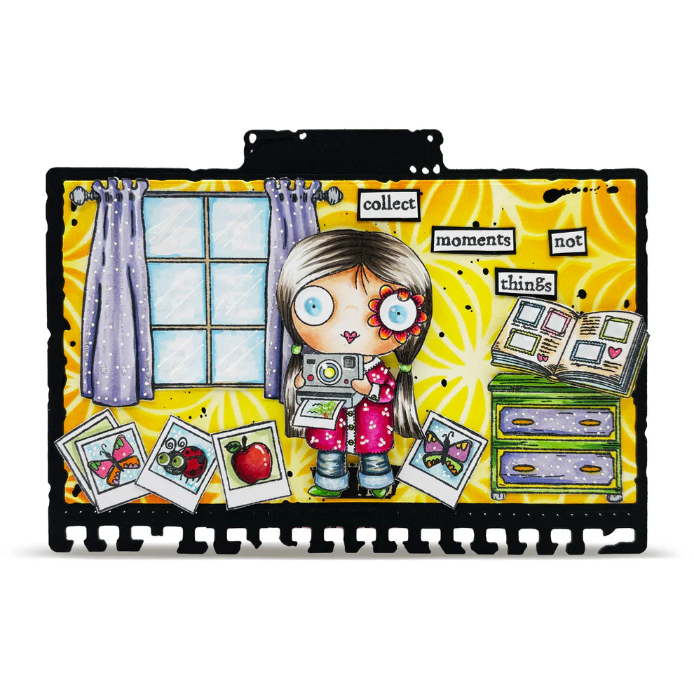 AALL & CREATE - A7 Stamps - Collect Moments #1366