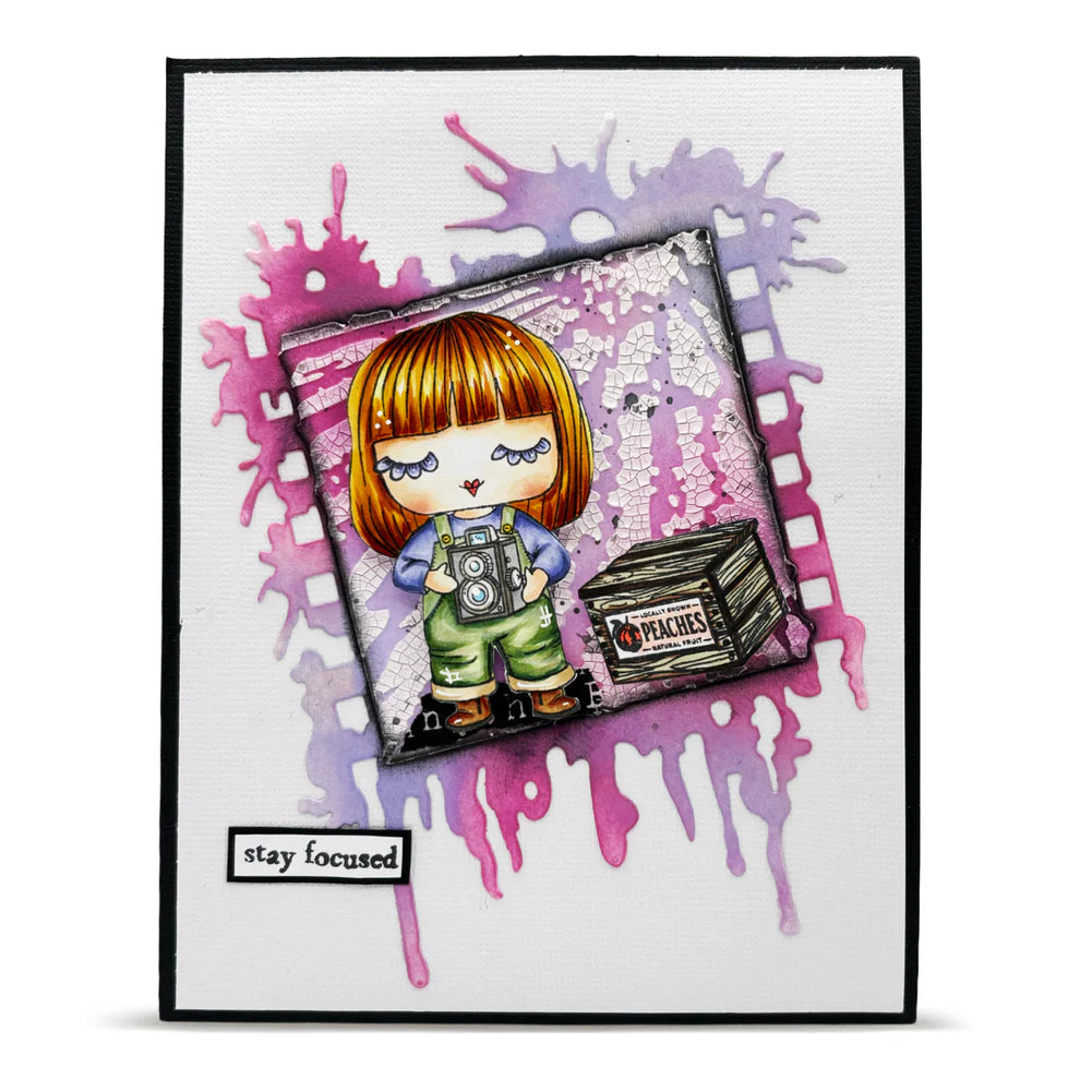 AALL & CREATE - A7 Stamps - Stay Focused  #1369