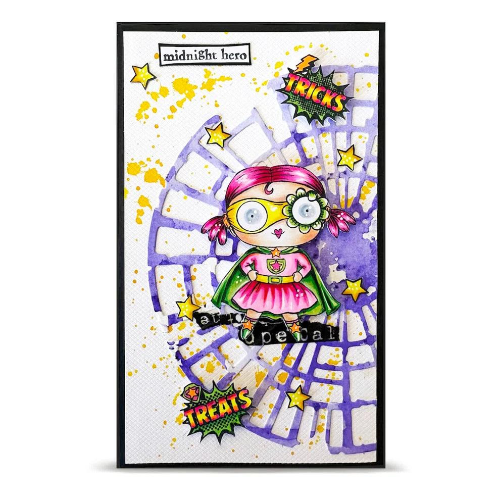 AALL & CREATE - A7 Stamps - Midnight Hero #1427