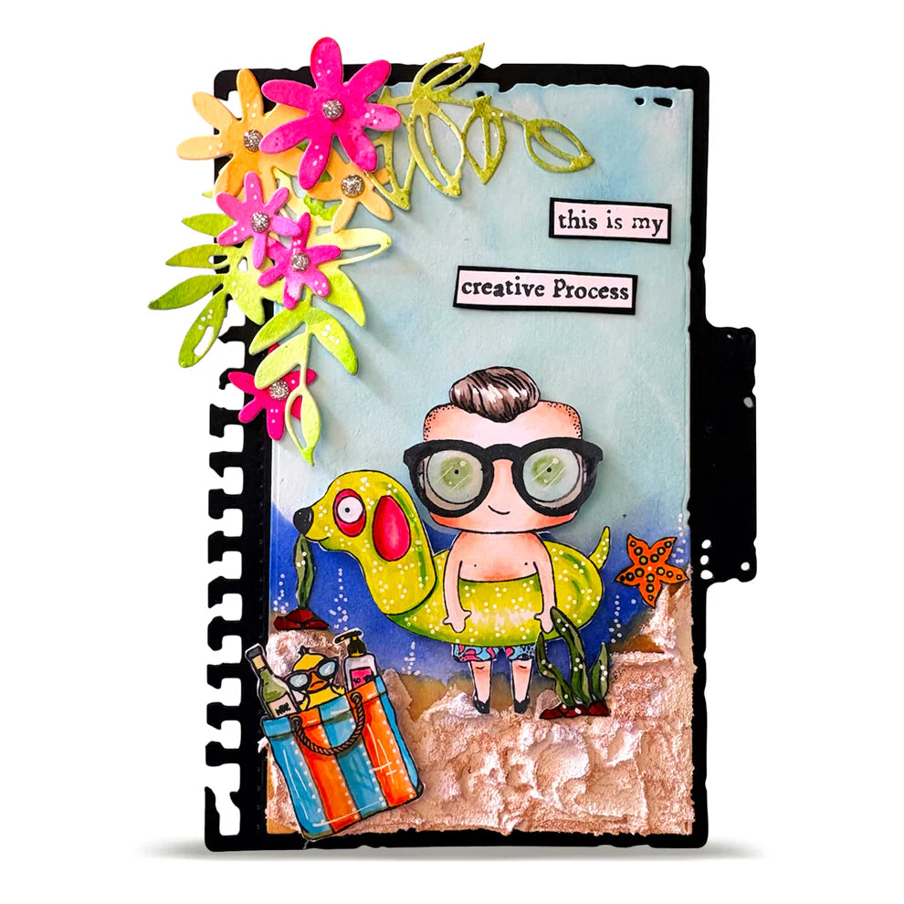 AALL & CREATE - A7 Stamps - Floatie Abs #1451