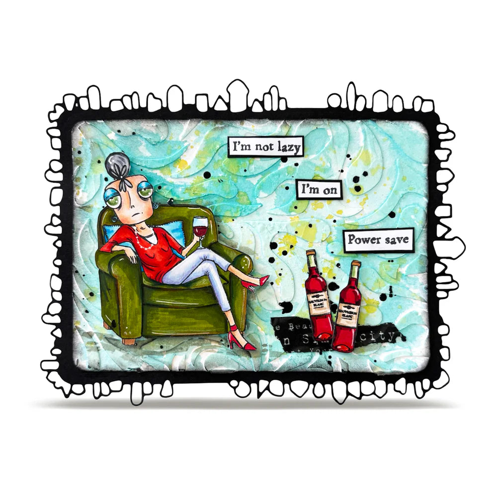 AALL & CREATE - A7 Stamps - Pour Decisions  #1437