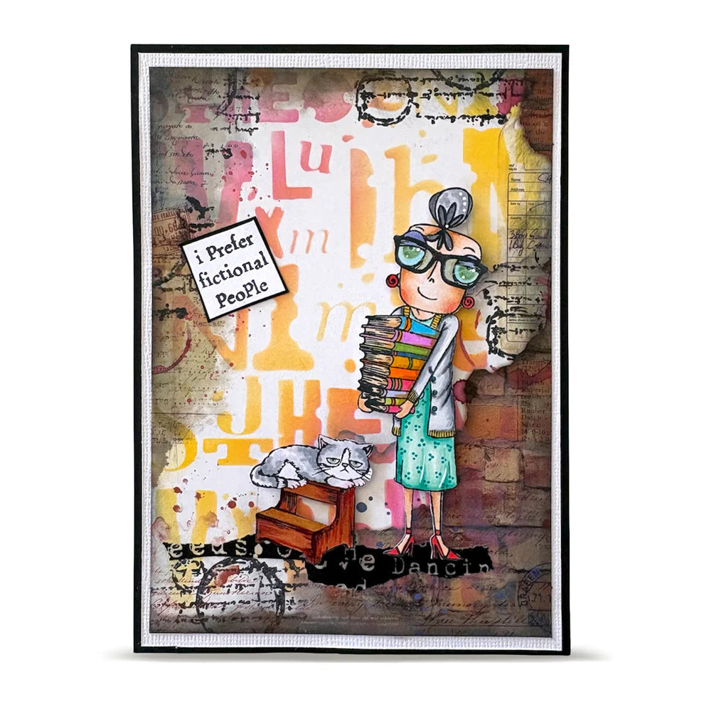 AALL & CREATE - A7 Stamps - Dee Is Booked #1433