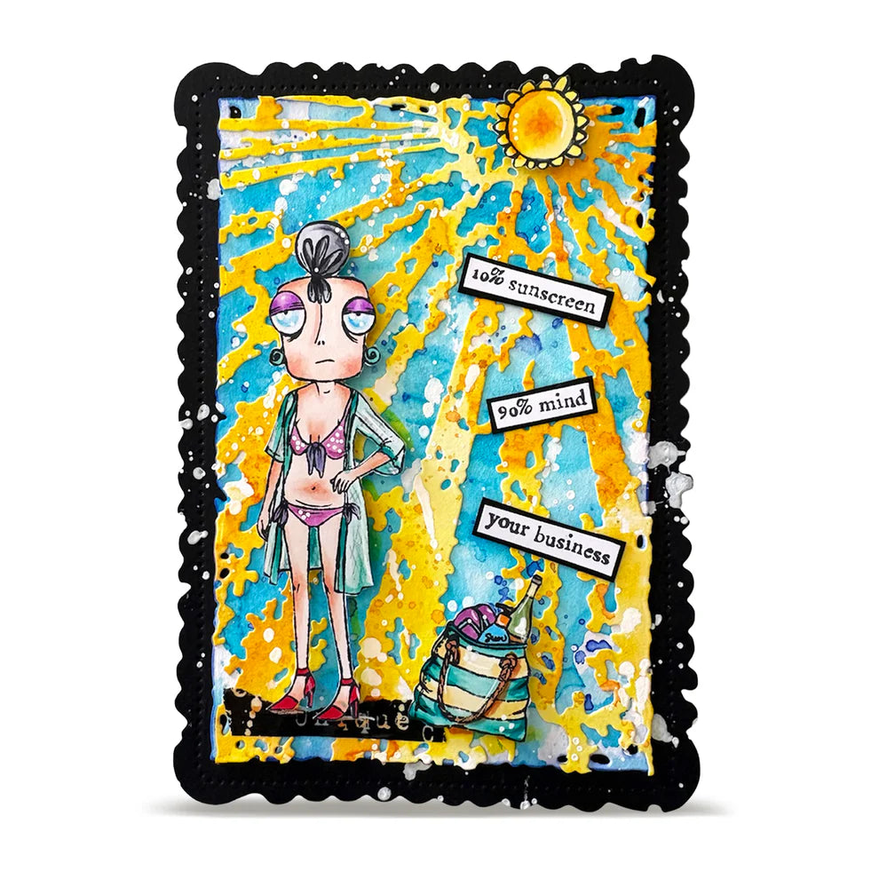 AALL & CREATE - A7 Stamps - Salty Dee  #1439