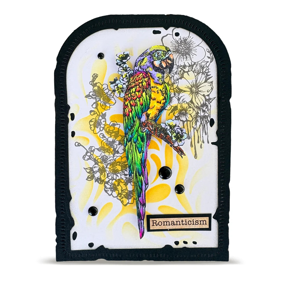 AALL & CREATE - A6 Stamps - Parrot Song TP #1348