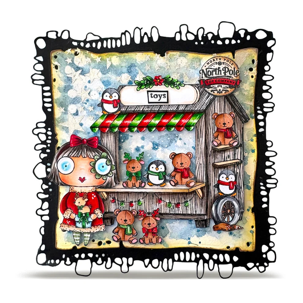 AALL & CREATE - A6 Stamps - Lovely Things  #1390