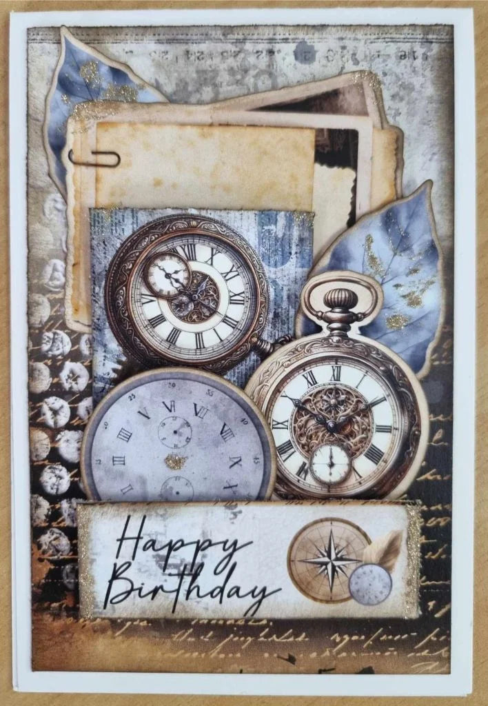 3 Quarter Designs - Eclectic Clockwork 6x4 Card Pack