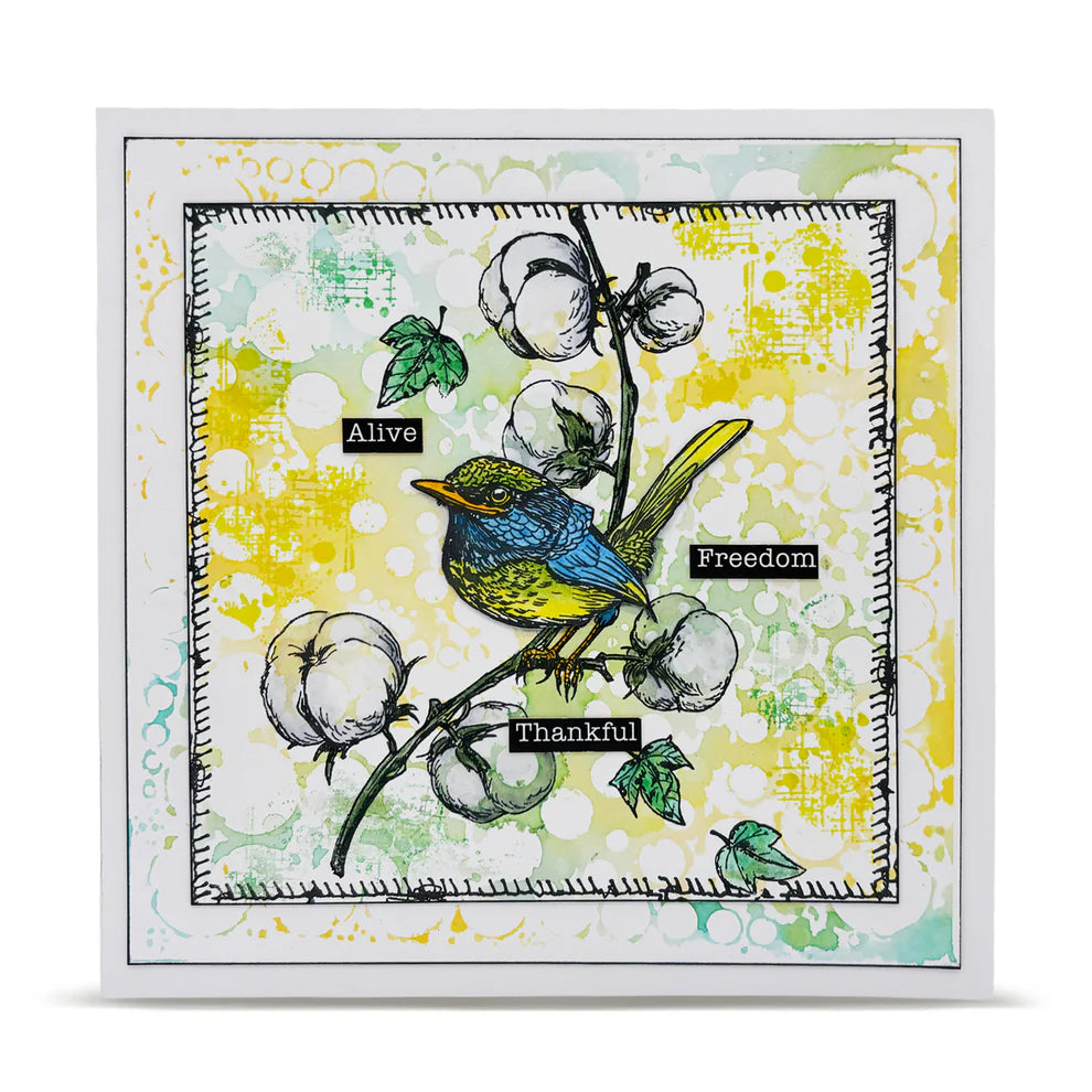 AALL & CREATE - A6 Stamps -Sewn Sparks #TP - 1337