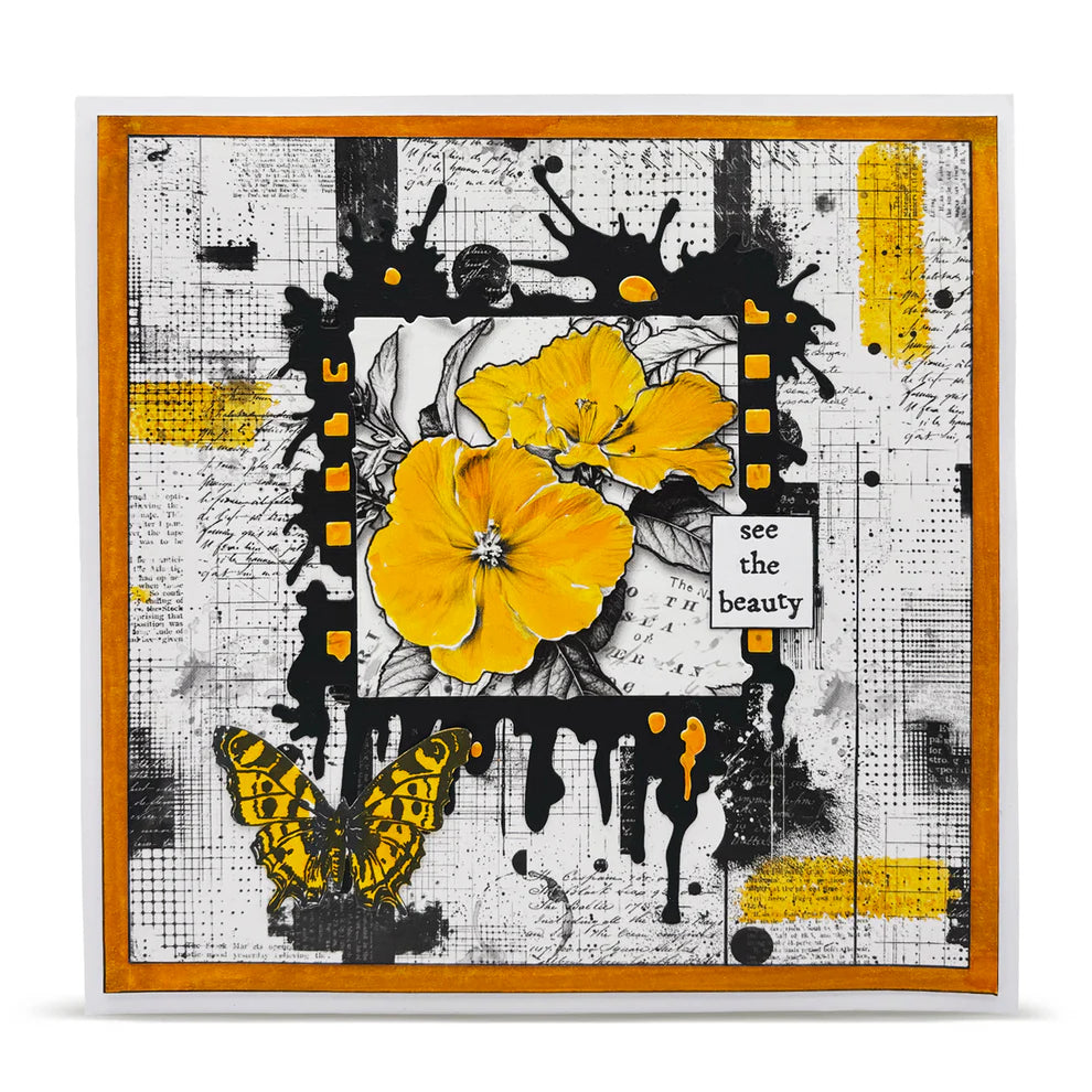 AALL & CREATE - A6 Stamps -Splatter Film #TP - 1334