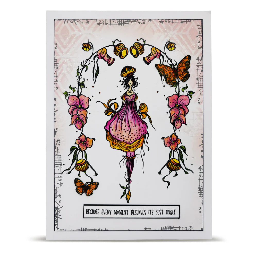 AALL & CREATE - A6 Stamps - Drift With The Stem  #TP - 1431