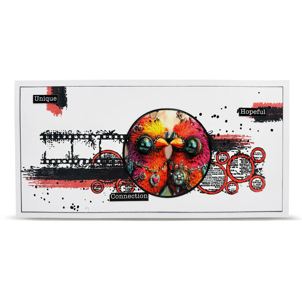 AALL & CREATE - A6 Stamps - Circles & Strokes #TP - 1335