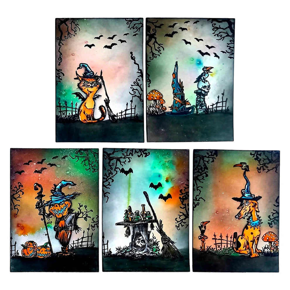 AALL & CREATE - A6 Stamps - Scarecrow Hollow TP - 1507